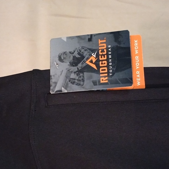 Ridgecut Women's Stretch Medium Black Work Pants - Picture 5 of 13